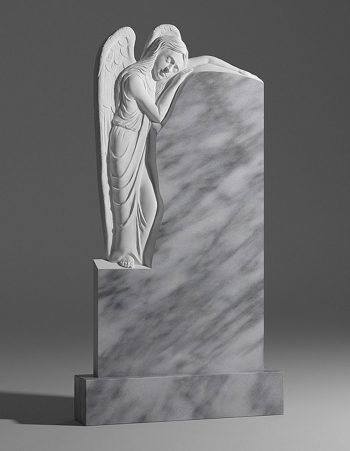 модель №069 премиум памятник из уфалейского мрамора