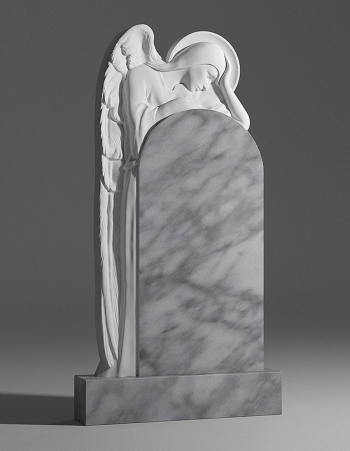 модель №072 премиум памятник из уфалейского мрамора