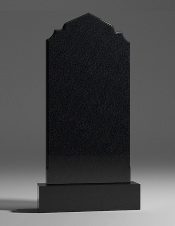 модель №012 вертикальный памятник из карельского гранита